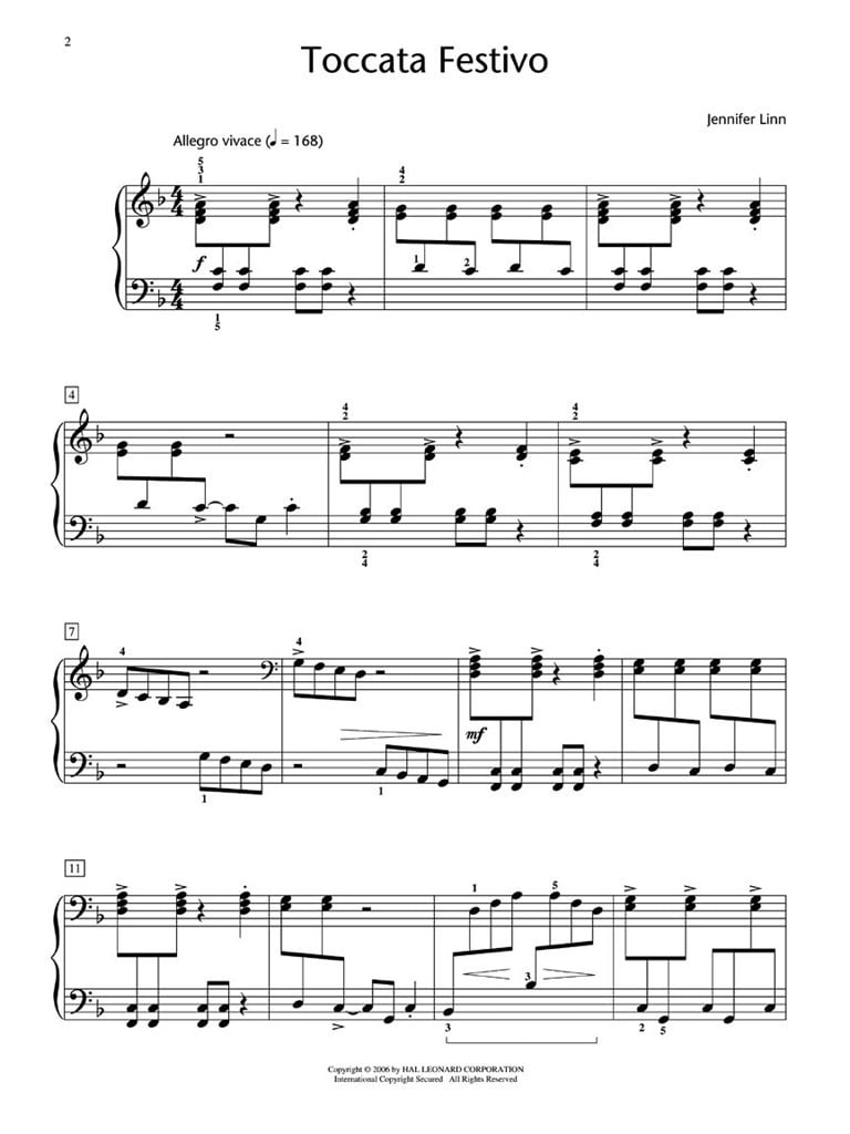 Toccata Festivo
